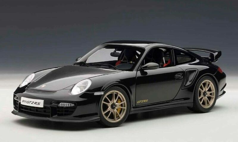 AutoArt 77962 PORSCHE 911 (997) GT2 RS 1:18 NEW in Box BLACK