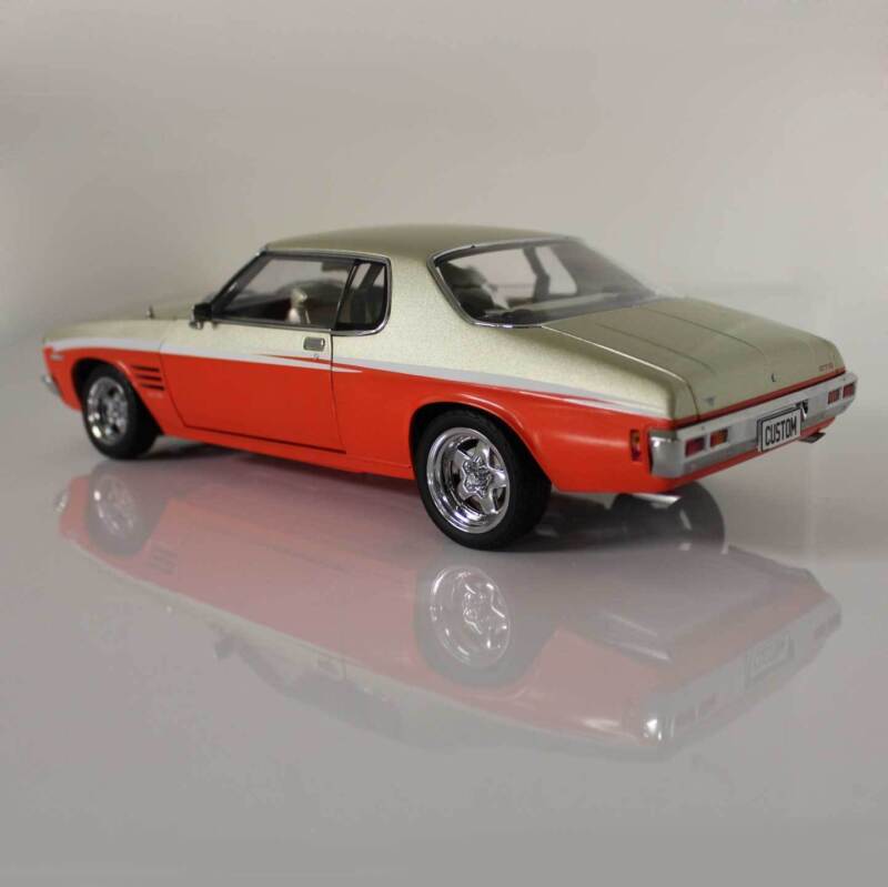 1/18 HQ Holden Monaro GTS Orange Tang Model Man Cave Classic Carlectables 18592