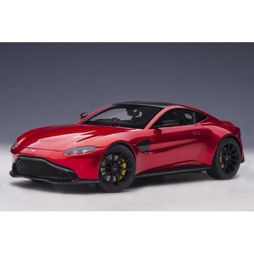 1:18 Autoart Aston Martin Vantage 2019 Hyper Red Carbon Black Roof AA70277 Model