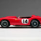 1/18 Amalgam Ferrari 250 TR 1958 Le Mans Winner The outer sleeve has some shelf wear/very minor creasing. Please contact me if you would like pictures of this. This is a very heavy model (10.5 pounds!) due to its heavy mounting base, booklet, and special
