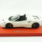 1/18 BBR FERRARI F8 TRIBUTO SPIDER FUJI WHITE MATT DELUXE RED LEATHER limited 12pcs