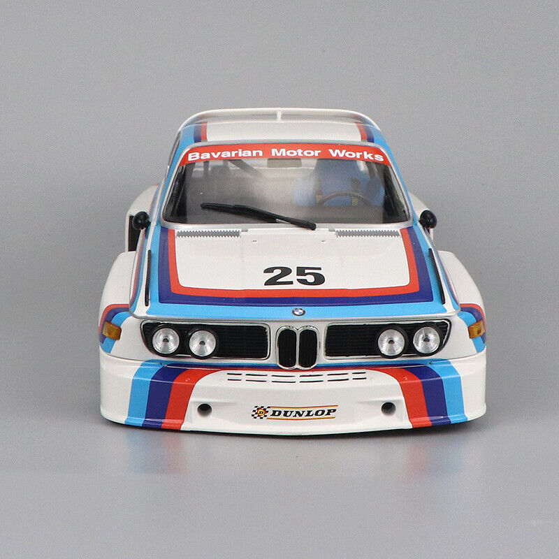 MINICHAMPS BMW 3.0 CSL #25 DIECAST CAR MODEL 1/18 HERITAGE RACING COLLECTION