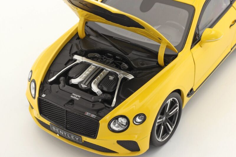 BENTLEY CONTINENTAL GT 2018 Monaco Yellow - 1/18 - NOREV