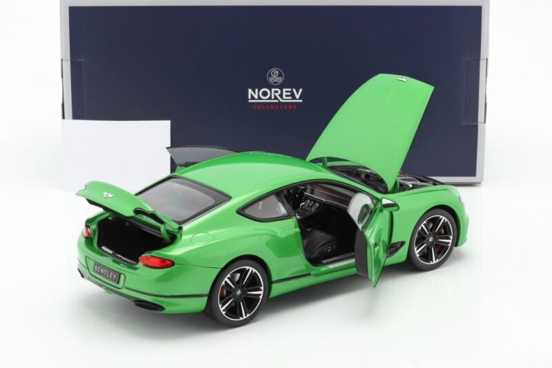 BENTLEY CONTINENTAL GT 2018 Apple Green - 1/18 - NOREV