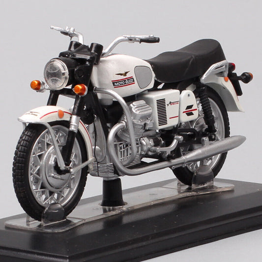 1:24 Scale Moto Guzzi V7 Special 1970 Motorcycle Diecast Toy Vehicle Bike Model