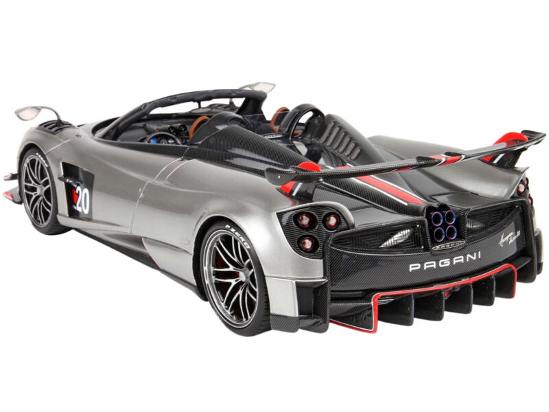 1/18 PAGANI HUAYRA ROADSTER BC SILVER MET & DISPLAY by BBR P18159 A $609.99 ModelCarsHub