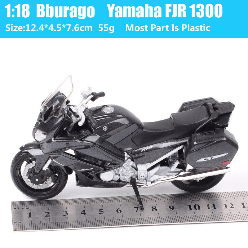 Bburago 1:18 Scale Yamaha FJR1300 AS Motorcycle Diecast Model Touring Bike Toy