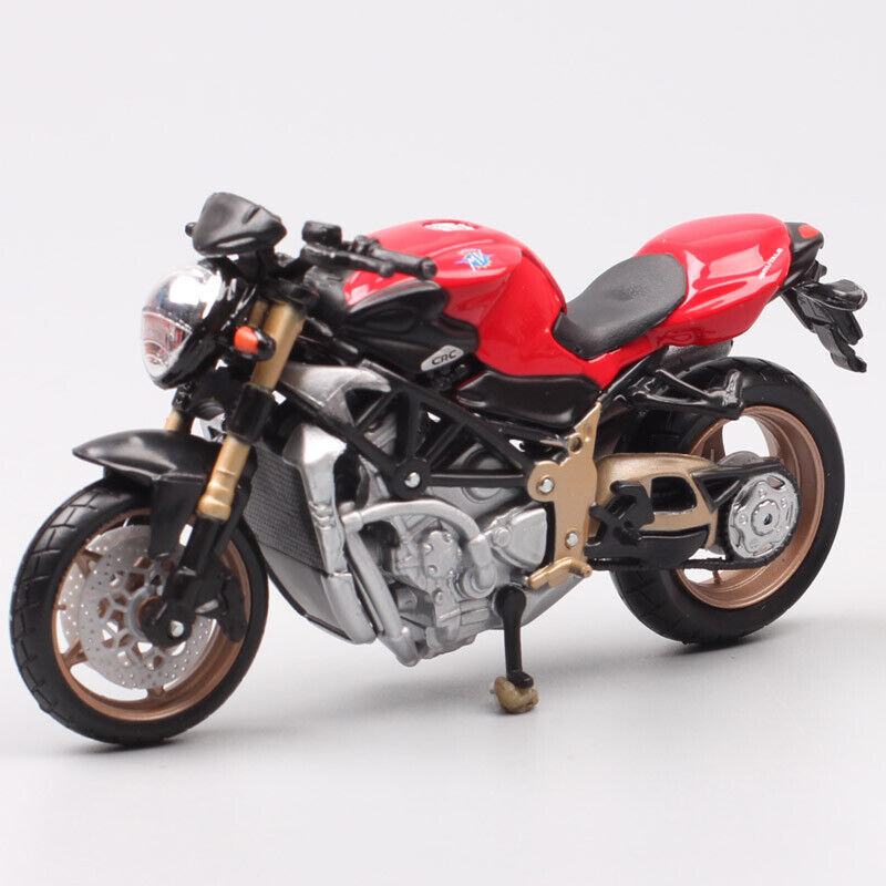 Bburago 1:18 Scale MV Agusta Brutale 1000 Oro Motorcycle Model Bike Diecast Toy