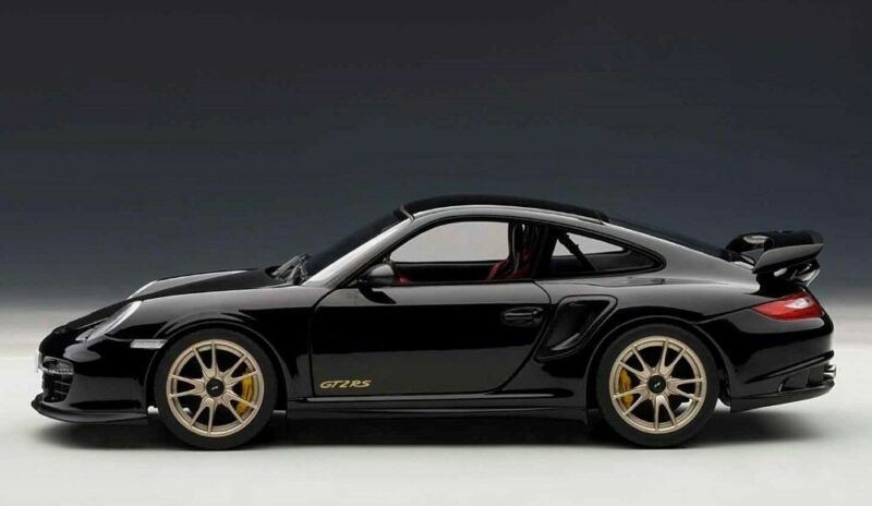 AutoArt 77962 PORSCHE 911 (997) GT2 RS 1:18 NEW in Box BLACK