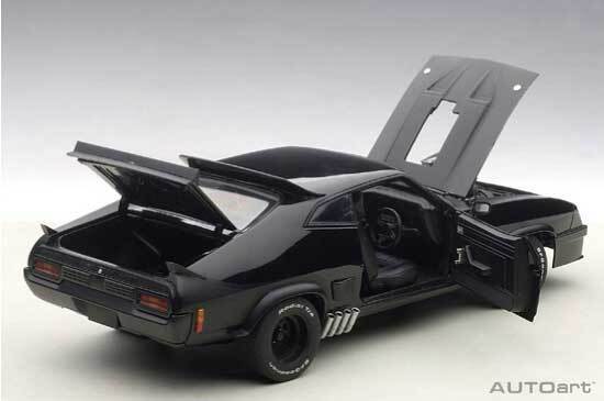 1/18 AutoArt Ford XB Falcon Tuned Version "Black Interceptor" Mad Max Black