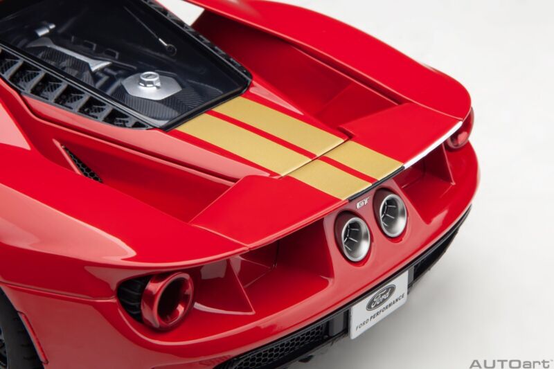 1/18 Autoart Ford GT 2022 Alan Mann Heritage Edition Alan Mann Red Ford GT 2022 Alan Mann Heritage Edition Alan Mann Red COMPOSITE MODEL/FULL OPENINGS in 1/18 scale by Autoart ${sh$op-name} $382.95