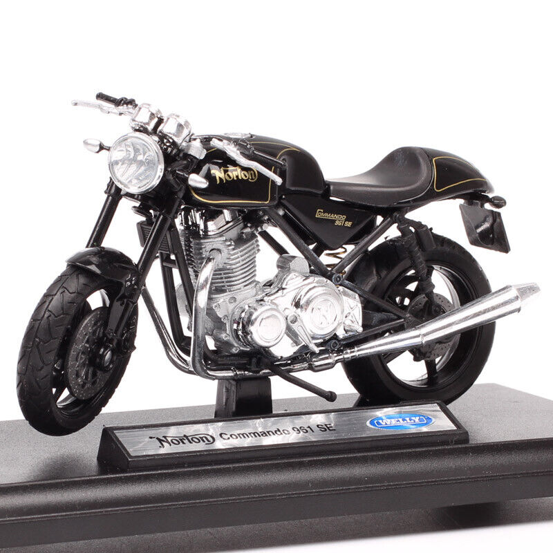 1:18 scale welly norton Commando 961 SE Cafe Racer motorcycle diecast toy model