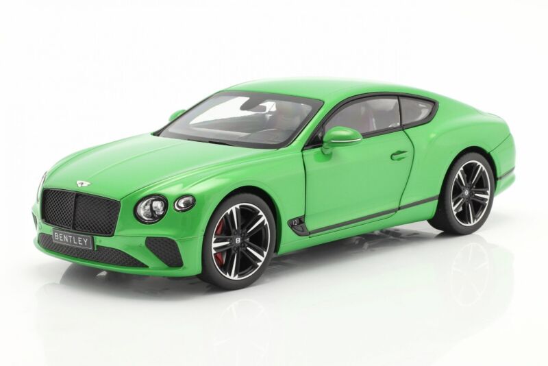 BENTLEY CONTINENTAL GT 2018 Apple Green - 1/18 - NOREV