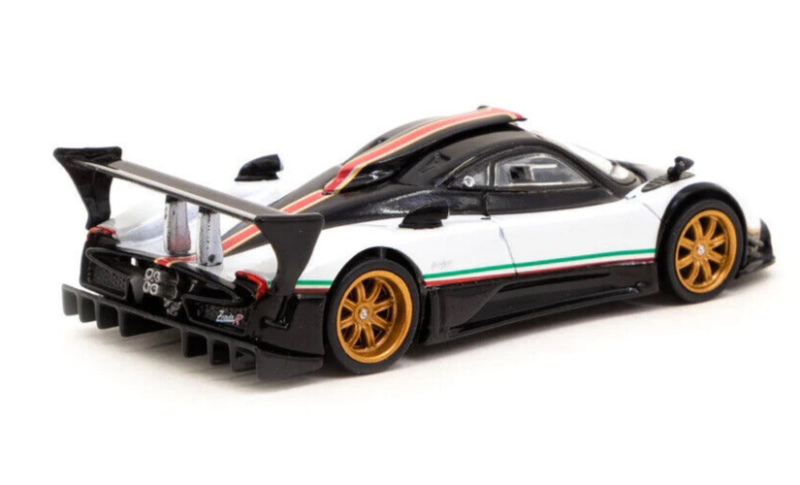 Tarmac Works GLOBAL64 Pagani Zonda R Bianco Benny 1:64 Scale Diecast Car