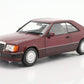 MERCEDES-BENZ 300 CE-24 COUPE (C124) 1988-1992 Almadine Red - 1/18 - NOREV