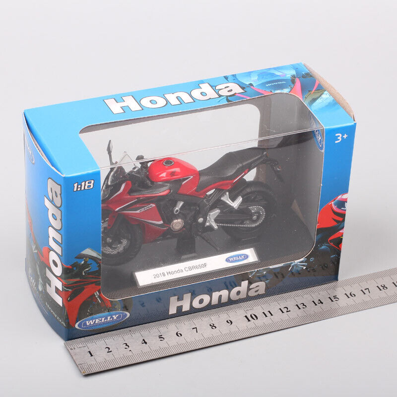 1/18 Scale Welly 2018 Honda CBR650F CBR sports bike diecast motorcycle model Toy