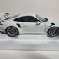AUTOart PORSCHE 911 991 GT3 RS WHITE/DARK GREY WHEELS LE NIB 1:18 SCALE 78166