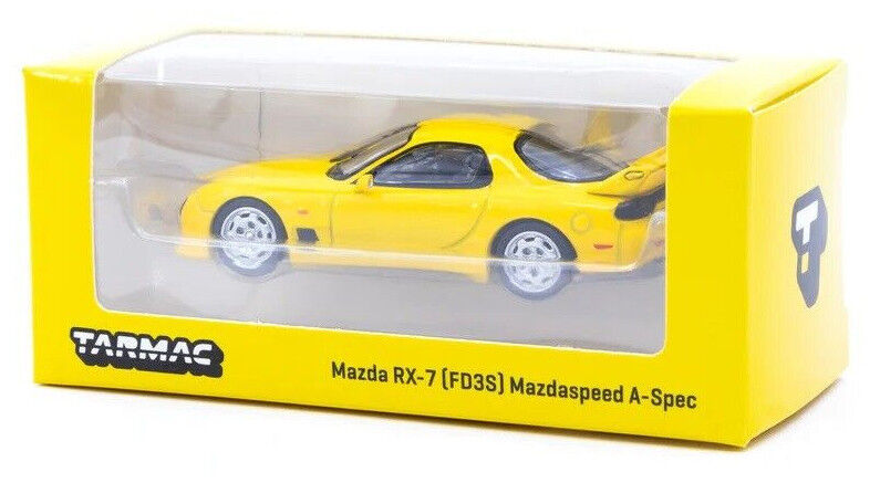 Tarmac Works GLOBAL64 Mazda RX-7 (FD3S) Mazdaspeed A-Spec Comp 1:64 Diecast Car