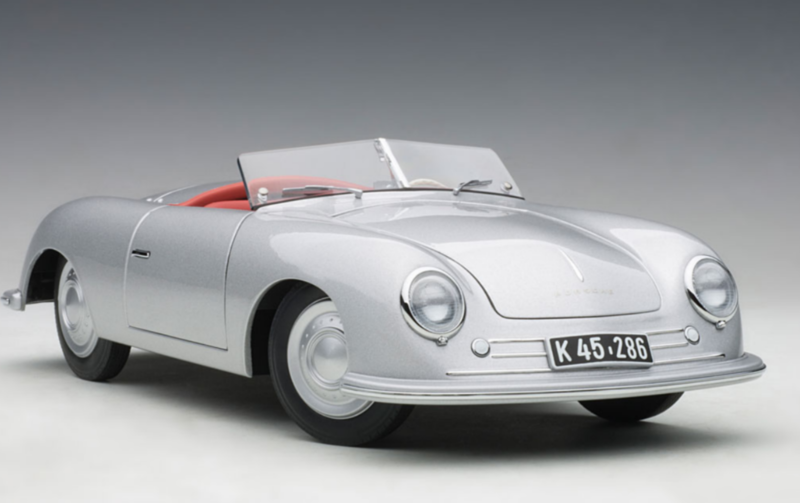 1/18 AUTOart 1948 Porsche 356 Number 1 Convertible Revised Edition (Silver) Car 1/18 AUTOart 1948 Porsche 356 Number 1 Convertible Revised Edition (Silver) Car $269.95 ModelCarsHub