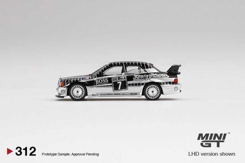 Mini GT 1990 Mercedes-Benz 190E 2.5-16 Evolution II AMG #7 DTM 1:64 Scale