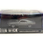 GREENLIGHT 1:43 1969 GRAY FORD MUSTANG BOSS 429 "JOHN WICK" W/CASE MODEL 86540