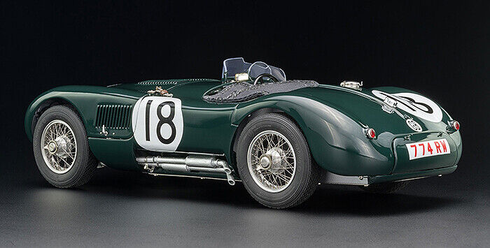 1:18 CMC Jaguar C-Type 1953 LeMans Winner Rolt / Hamilton M-195