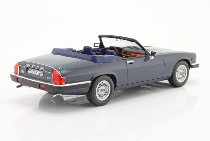 JAGUAR XJ-S Cabriolet 1988 Blue metallic L.E.1/1000 - 1/18 - NOREV