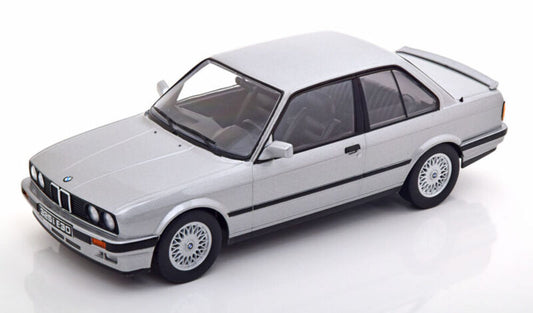 KK-Scale 1:18 BMW 325i E30 M-PACKAGE 1 SILVER 1987 diecast model