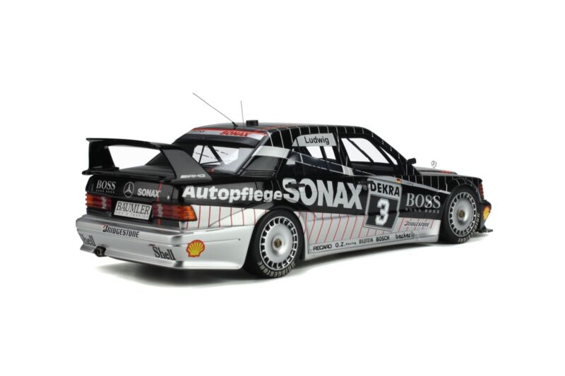 1:12 Otto Mercedes 190E 2.5 16V Evo 2 DTM Champion 1992 K.Ludwig