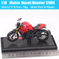Maisto 1:18 Scale Ducati Monster 1200S Motorcycle Diecast Model Bike Toy Red