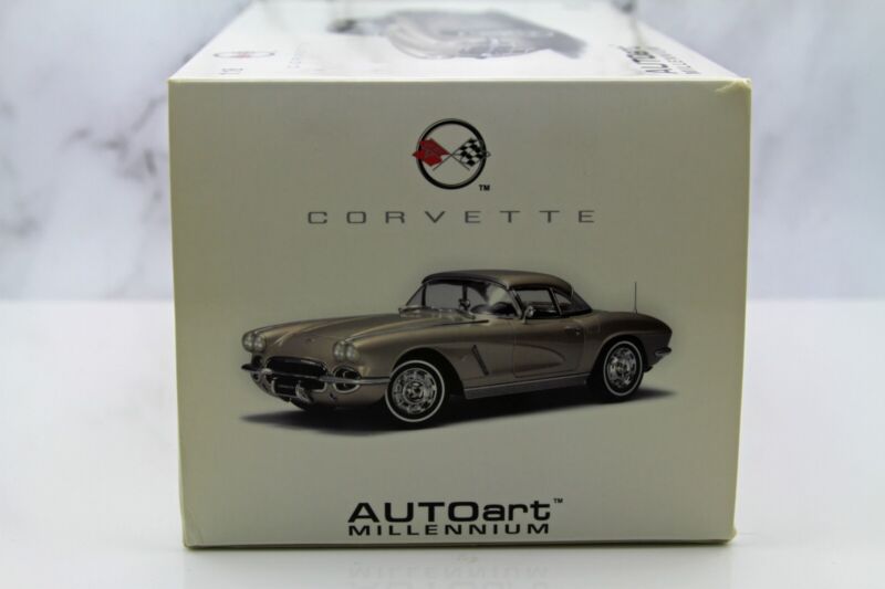 AUTOart 1962 Chevy Corvette Fawn Beige Millennium Collection 1:18