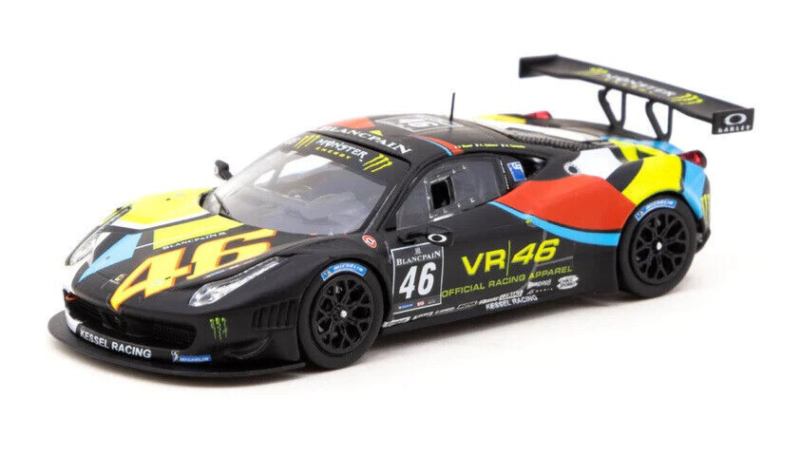 Tarmac Works HOBBY64 Ferrari 458 Italia GT3 - 2012 Blancpain 1:64 Diecast Car