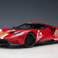 Autoart Ford GT 2022 Alan Mann Heritage Edition Alan Mann Red 1/18
