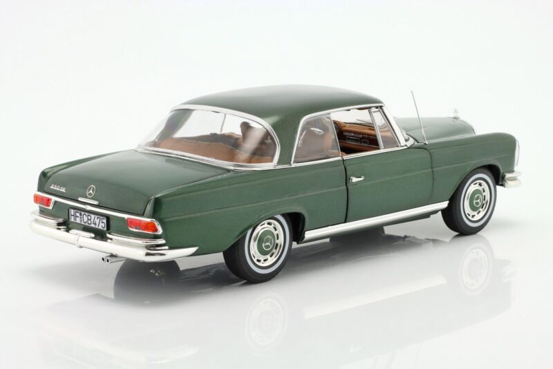 MERCEDES-BENZ 250 SE Coupe (W111) 1969 Green metallic L.E.1/1000 - 1/18 - NOREV