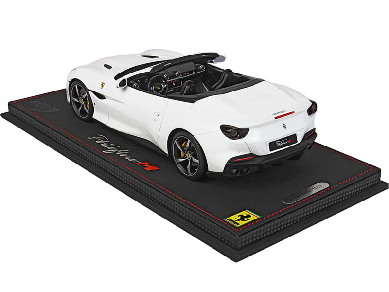 1/18 BBR FERRARI PORTOFINO M CONVERTIBLE WHITE & DISPLAY CASE 1/18 BBR FERRARI PORTOFINO M CONVERTIBLE WHITE & DISPLAY CASE $579.95 ModelCarsHub