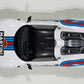 AUTOart 1/18 Porsche 918 Spyder Weissach package white/Martini stripe model car
