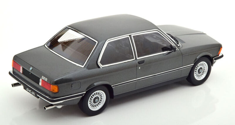 KK SCALE MODELS 1:18 - BMW 323i E21 ANTHRACIT 1975