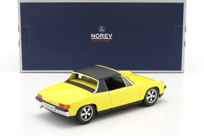 VOLKSKWAGEN-PORSCHE 914 2.0 1973 Yellow - 1/18 - NOREV