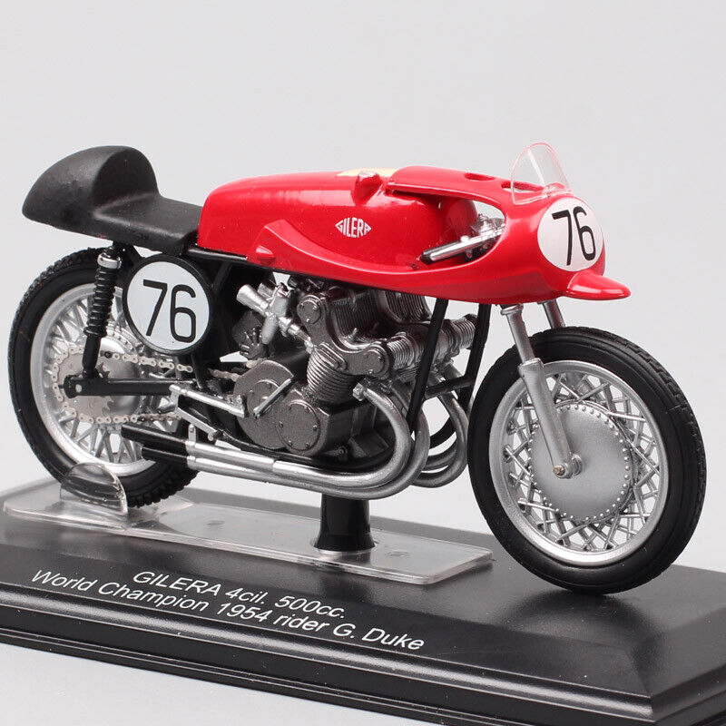 1/22 Italeri Gilera 4cil 500 No#76 race G Duke 1954 motorcycle Diecast model toy