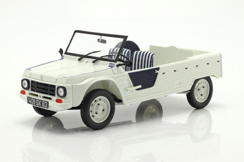 CITROEN MEHARI 1983 "Azur" White/Blue - 1/18 - NOREV