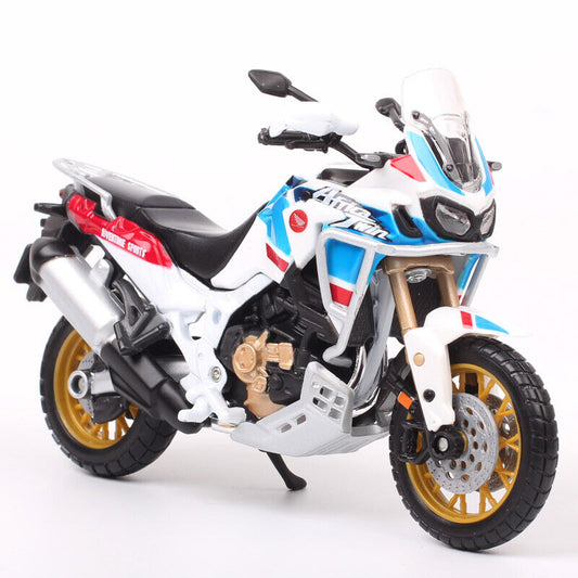 Bburago 1/18 Honda Africa Twin Adventure Touring Motorcycle Diecast Model Toy