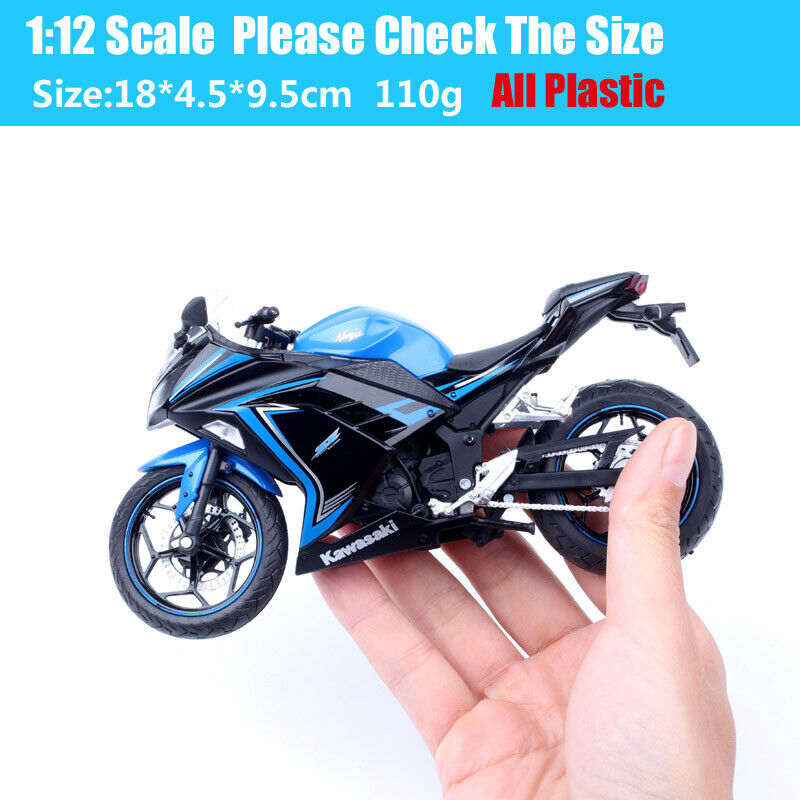 Automaxx 1/12 scale Kawasaki Ninja 300 250r Motorcycle diecast motorbike model