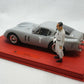 1/18 BBR FERRARI 250 GTO TEST MONZA STIRLIN MOSS RED DELUXE BASE W/DRIVER FIG MR