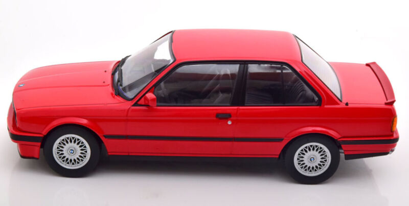 KK-Scale 1:18 BMW 325i E30 M-PACKAGE 1 RED 1987 diecast model