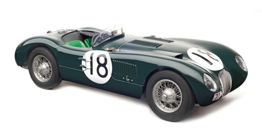 1:18 CMC Jaguar C-Type 1953 LeMans Winner Rolt / Hamilton M-195