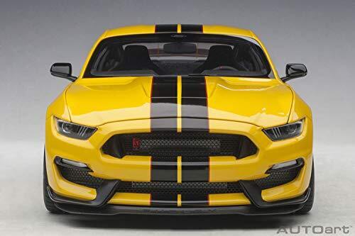 1/18 AUTOart Ford Shelby GT350R Yellow Black Stripes Diecast