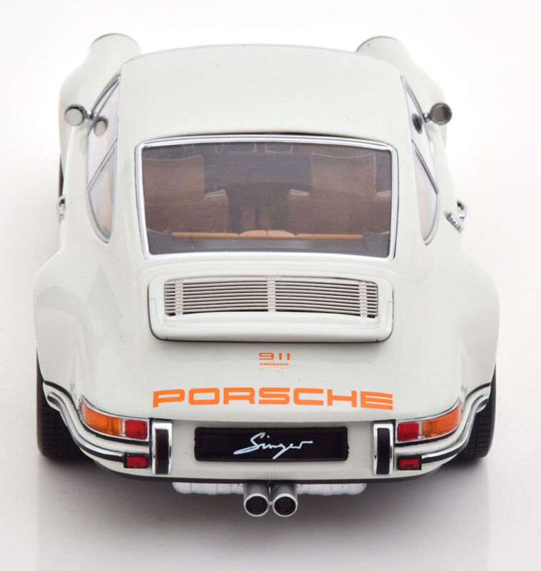 KK Scale 1/18 PORSCHE SINGER 911 COUPE LIGHT GREY