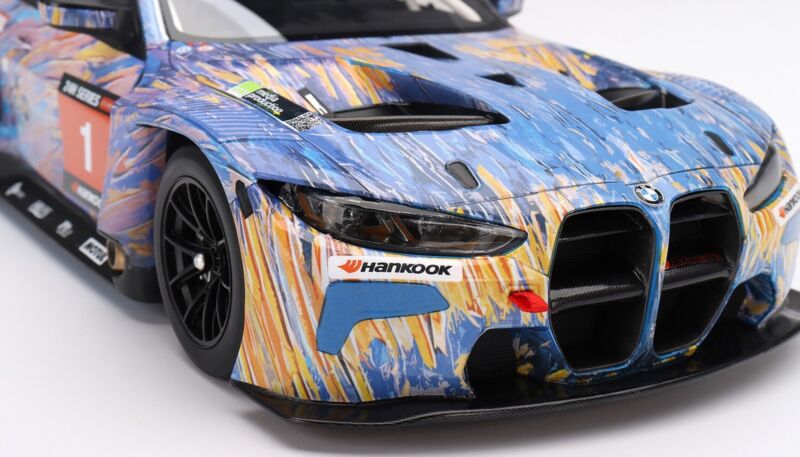 TSM True Scale 1:18 BMW M4 GT3 #1 ST RACING WINNER 12H MUGELLO 2022 TOP SPEED