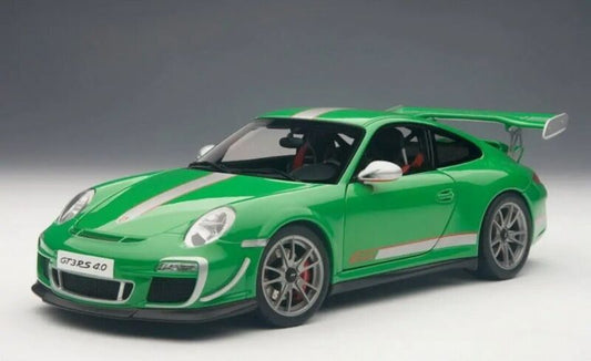 AUTOart PORSCHE 911 997 GT3 RS 4.0 GREEN NIB LE 1:18 SCALE 78149