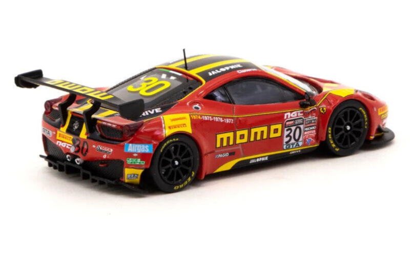 Tarmac Works HOBBY64 Ferrari 458 Italia GT3 - 2015 PWC 1:64 Scale Diecast Car